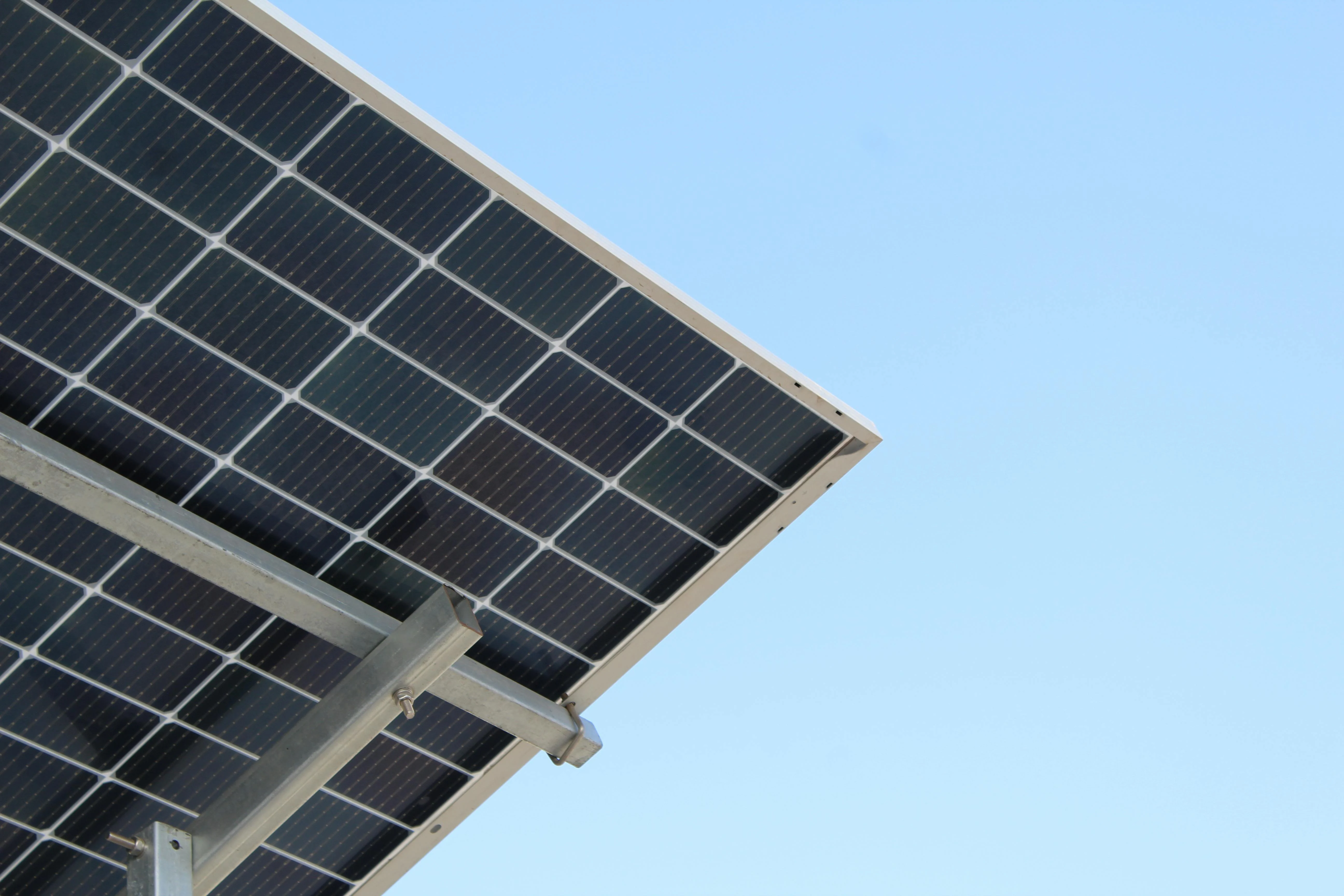 Solar rooftop background